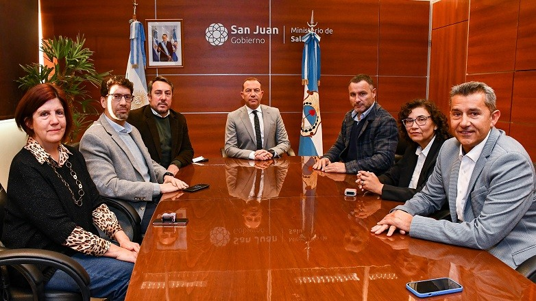 Marcial Quiroga y César Aguilar de Caucete se suman como hospitales donantes