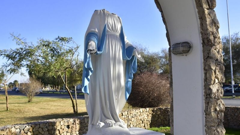 Vandalismo a la imagen de la Virgen María: avanza la investigación y habrá rezo del Rosario en desagravio