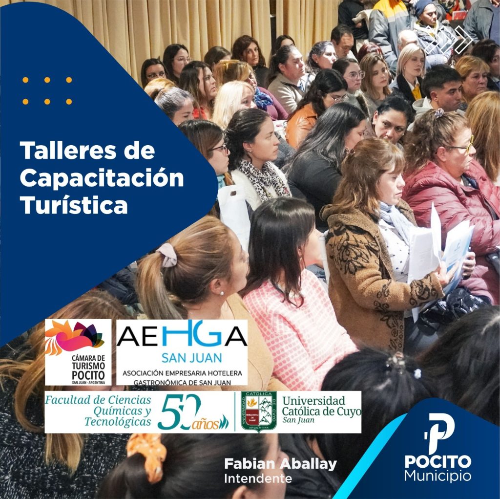 Comienza la inscripción para los Talleres de Capacitación Turística en Pocito