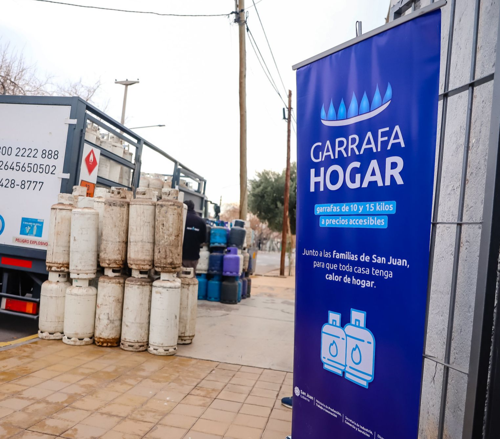 El programa provincial Garrafa Hogar mantendrá precios 50% por debajo del comercial