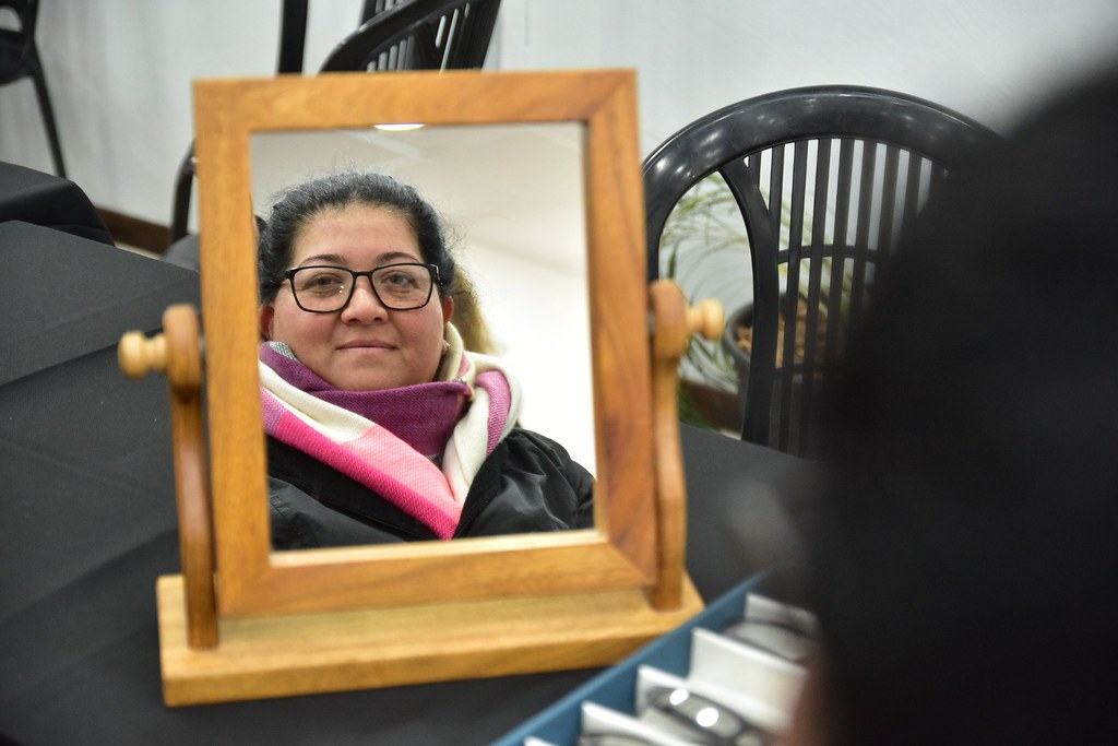 Familia sumó asistencia oftalmológica a un operativo de la municipalidad de Santa Lucía